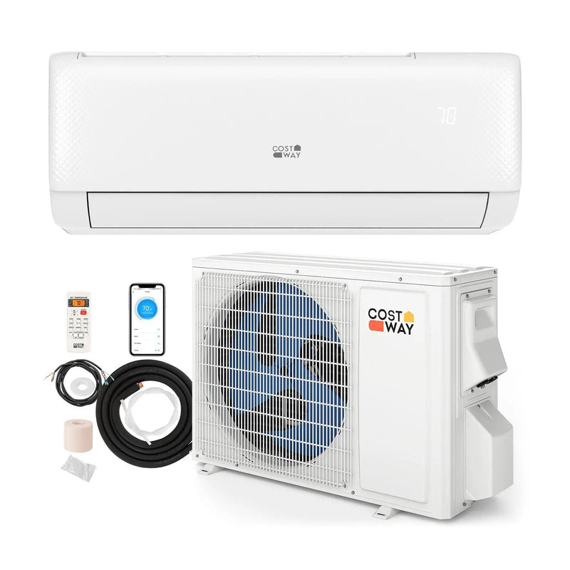 Airtural Series 9100 BTU 20.5 SEER2 WiFi Enabled Mini Split AC 115V Compatible with Alexa by DirectDeals