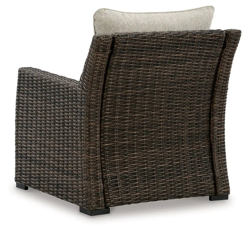 Brook Ranch - Lounge Chair With Cushion - Brown by Unique Piece Furniture