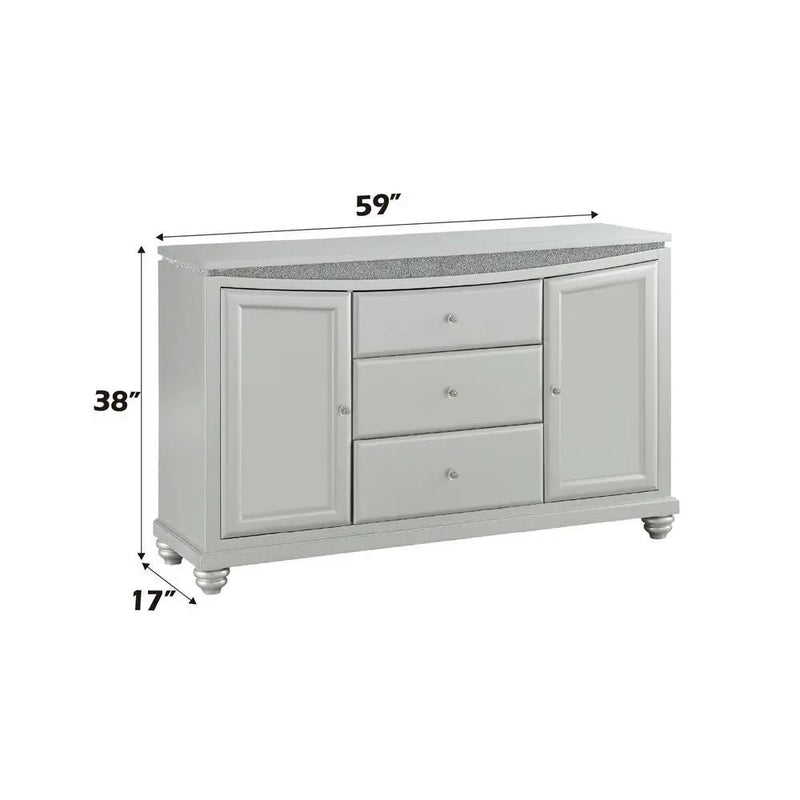 Maverick - Server - Platinum by Unique Piece Furniture