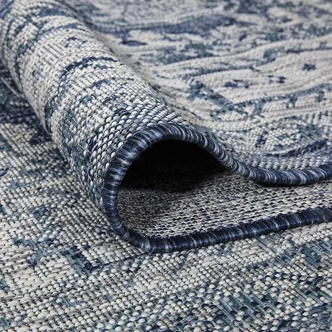Keen Home Design Terrace Outdoor Area Rug - 6x9 Washable Indoor/Outdoor Rug for Patio, Kitchen, Balcony, Beach, Garden, Deck and Porch, Size: 6'x8'10" by GreenHaven Gardens