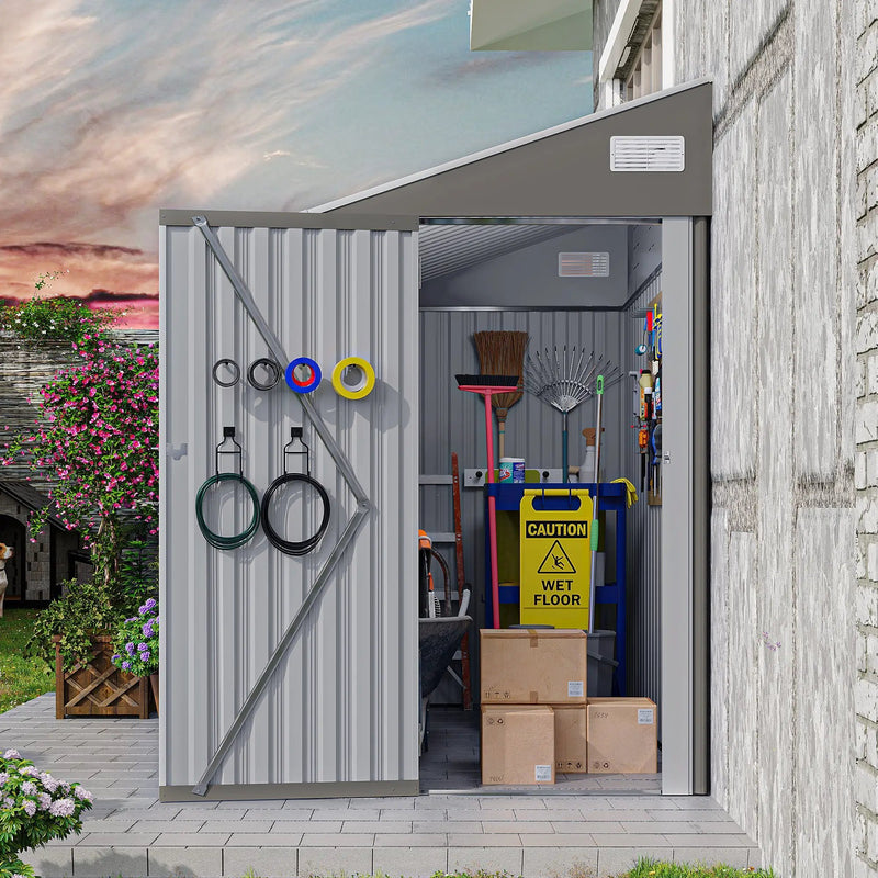 Campcraft Optional Two-Color Storage Shed by HouseOfZazla