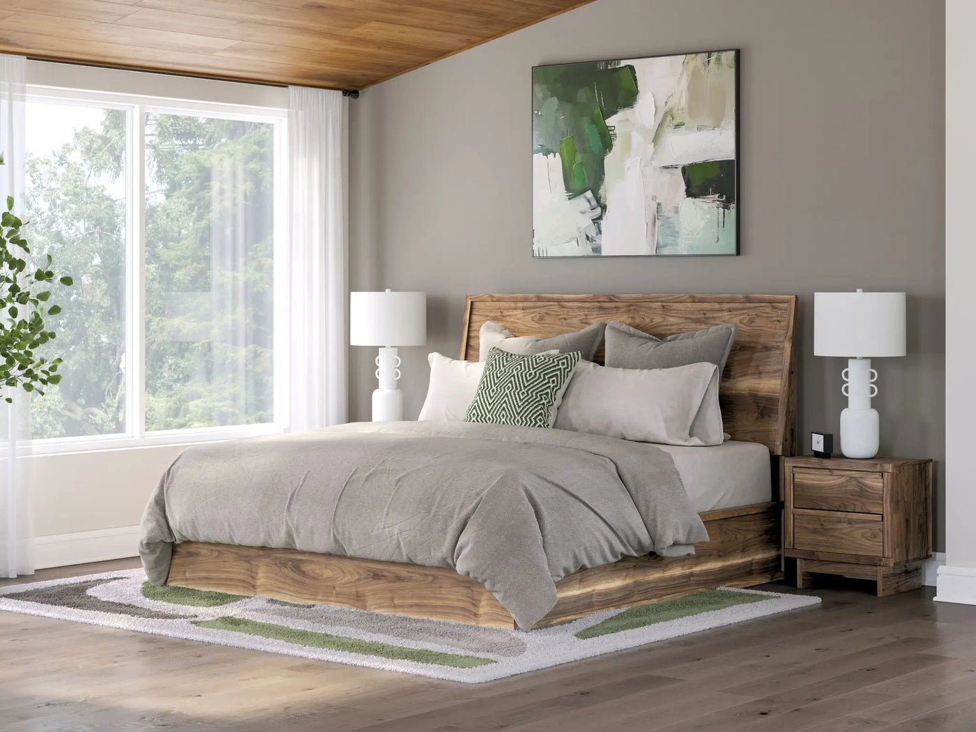 Chirason - Panel Bed by Unique Piece Furniture