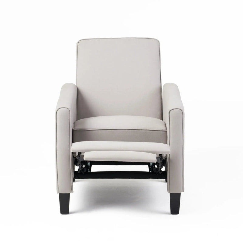 Upholstered Push Back Recliner Chair For Living Room by HouseOfZazla