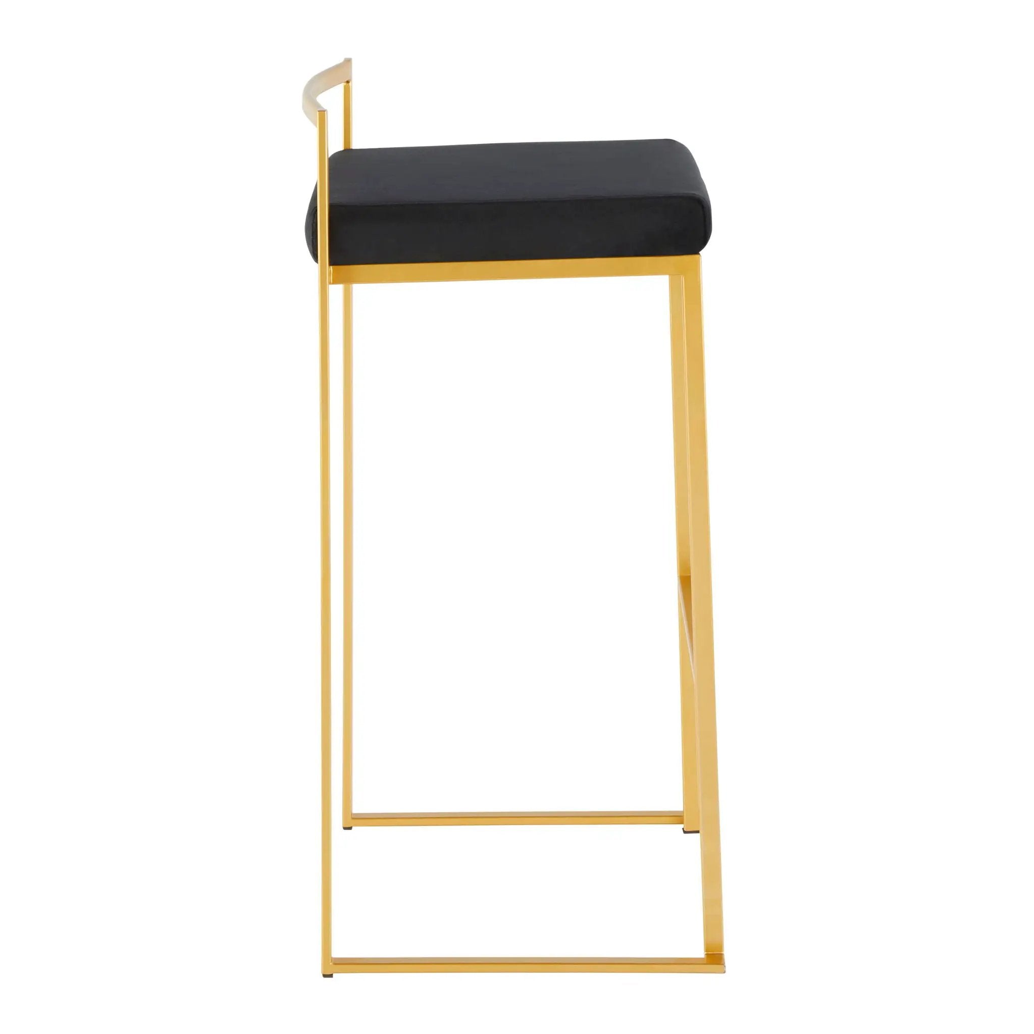 Fuji - Contemporary / Glam & Quality Construction Barstool by HouseOfZazla