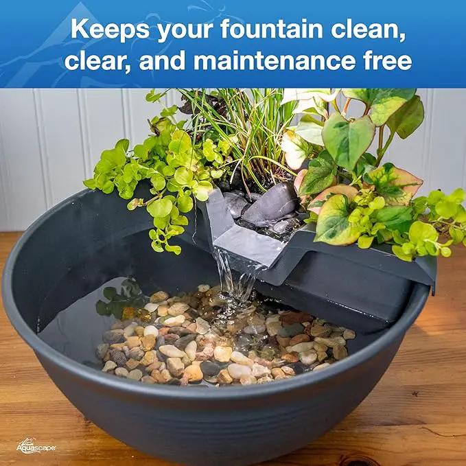 Aquascape AquaGarden Tabletop Fountain Maintenance Water Treatment, 4-in-1, 2 oz, 96097 by GreenHaven Gardens
