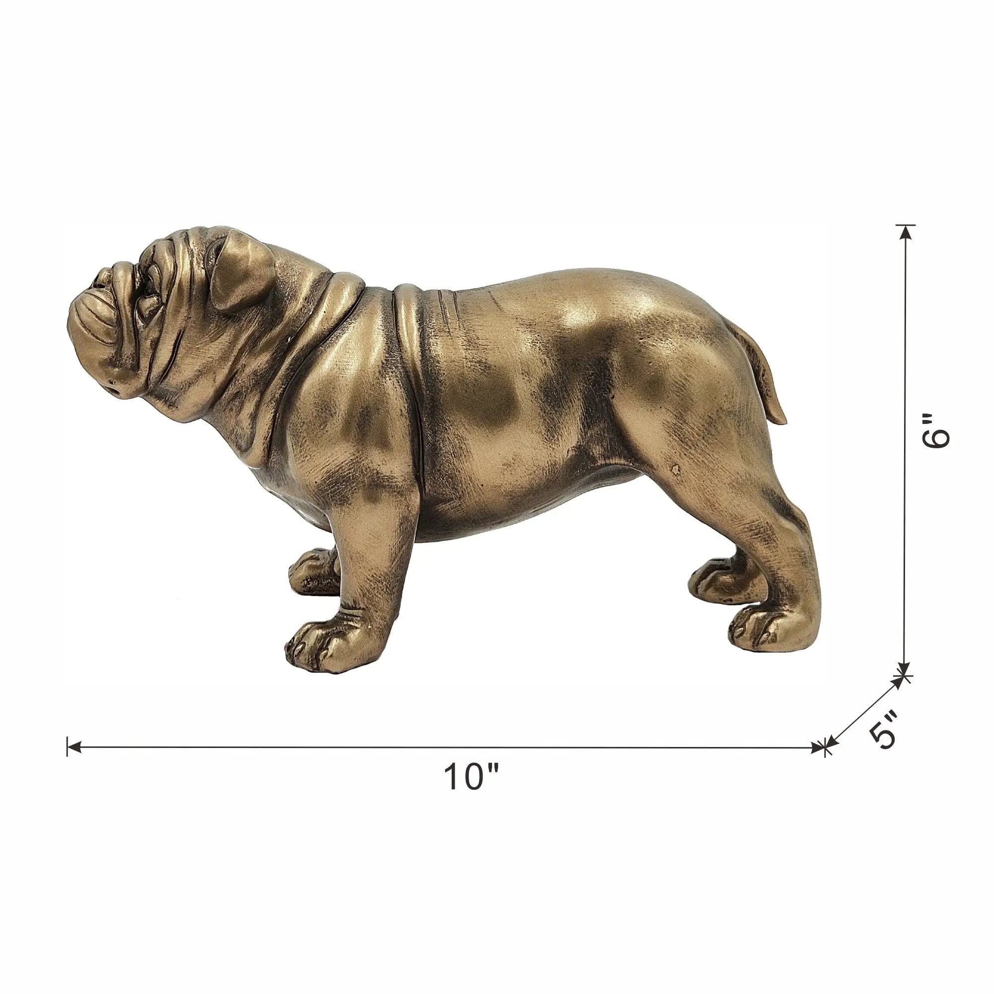 Vintage Lifelike French Bulldog Figurine by HouseOfZazla