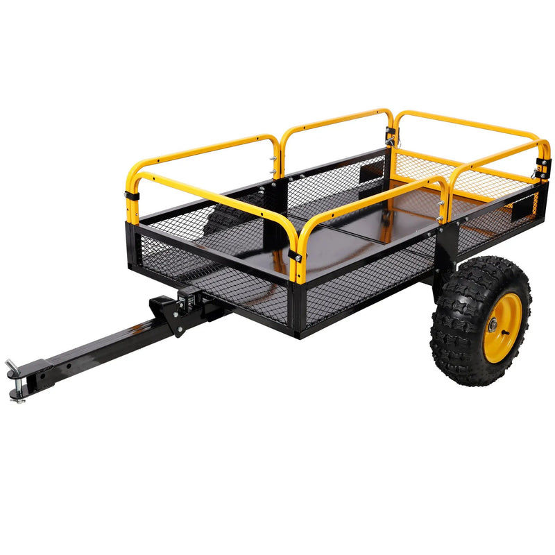 Heavy-Duty Tow-Behind Dump Cart by HouseOfZazla