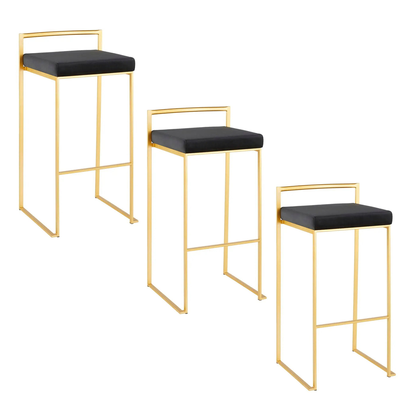 Fuji - Contemporary / Glam & Quality Construction Barstool by Unique Piece Furniture