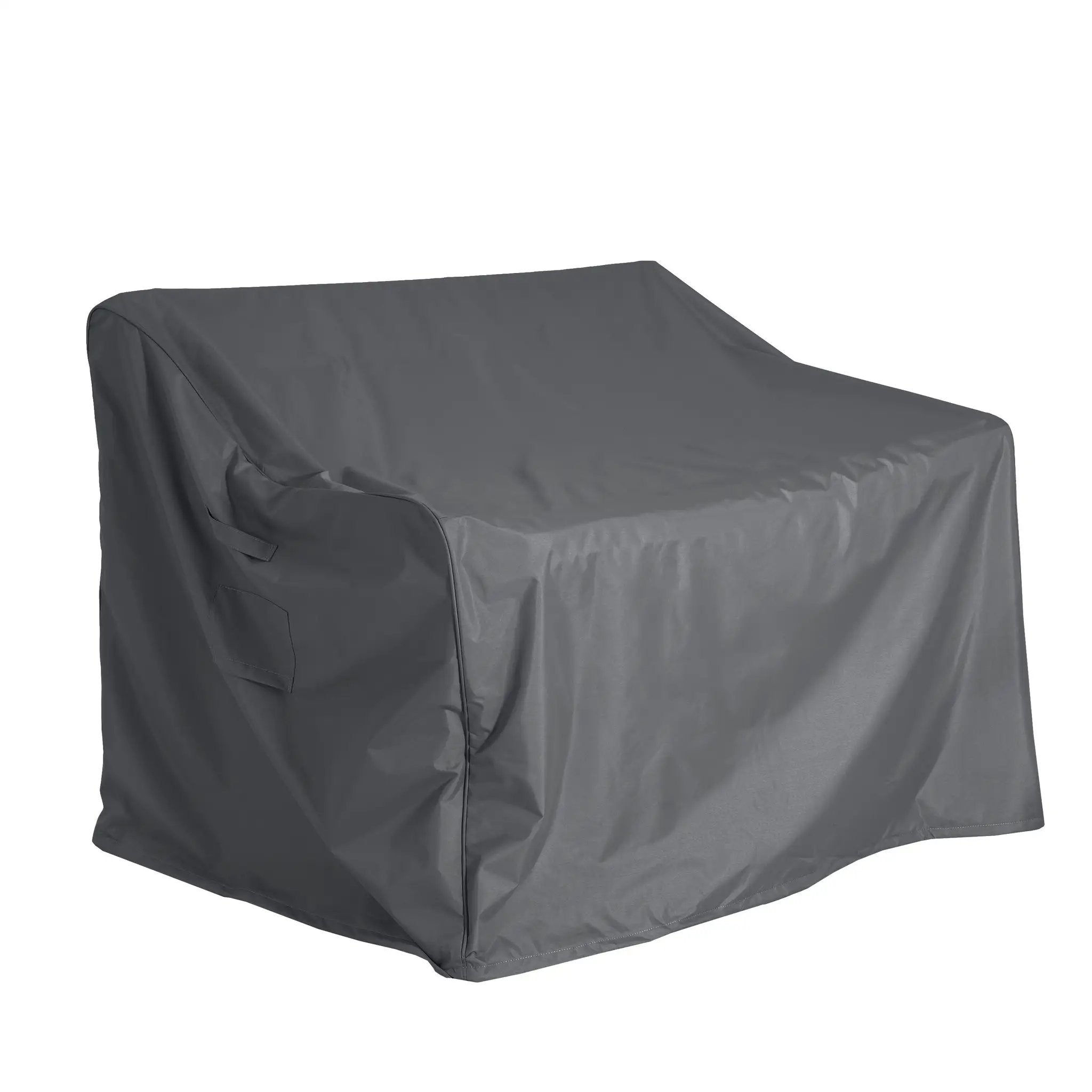 Shield Outdoor Loveseat Sofa Cover Dark Gray by HouseOfZazla