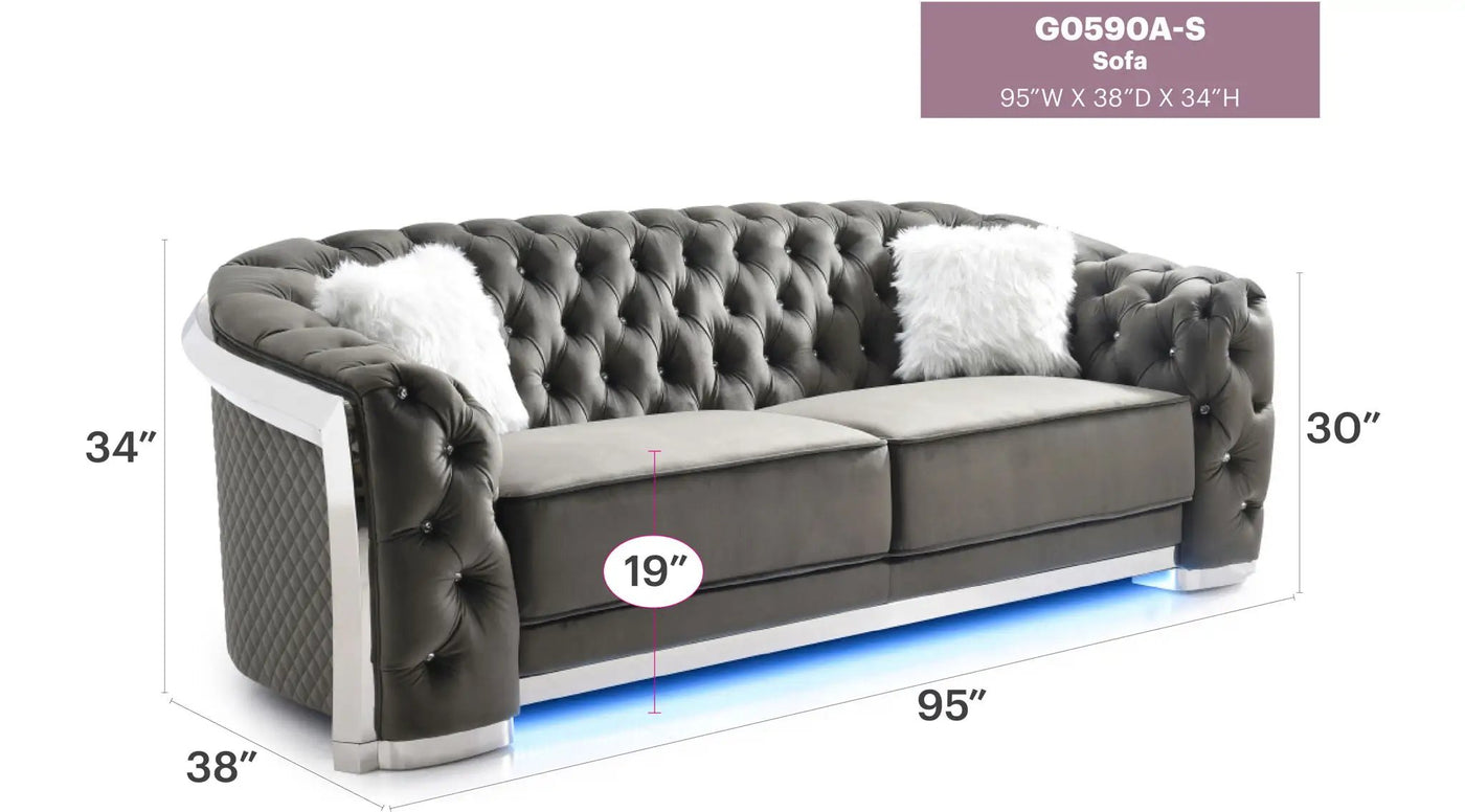 Sapphire - Sofa by HouseOfZazla