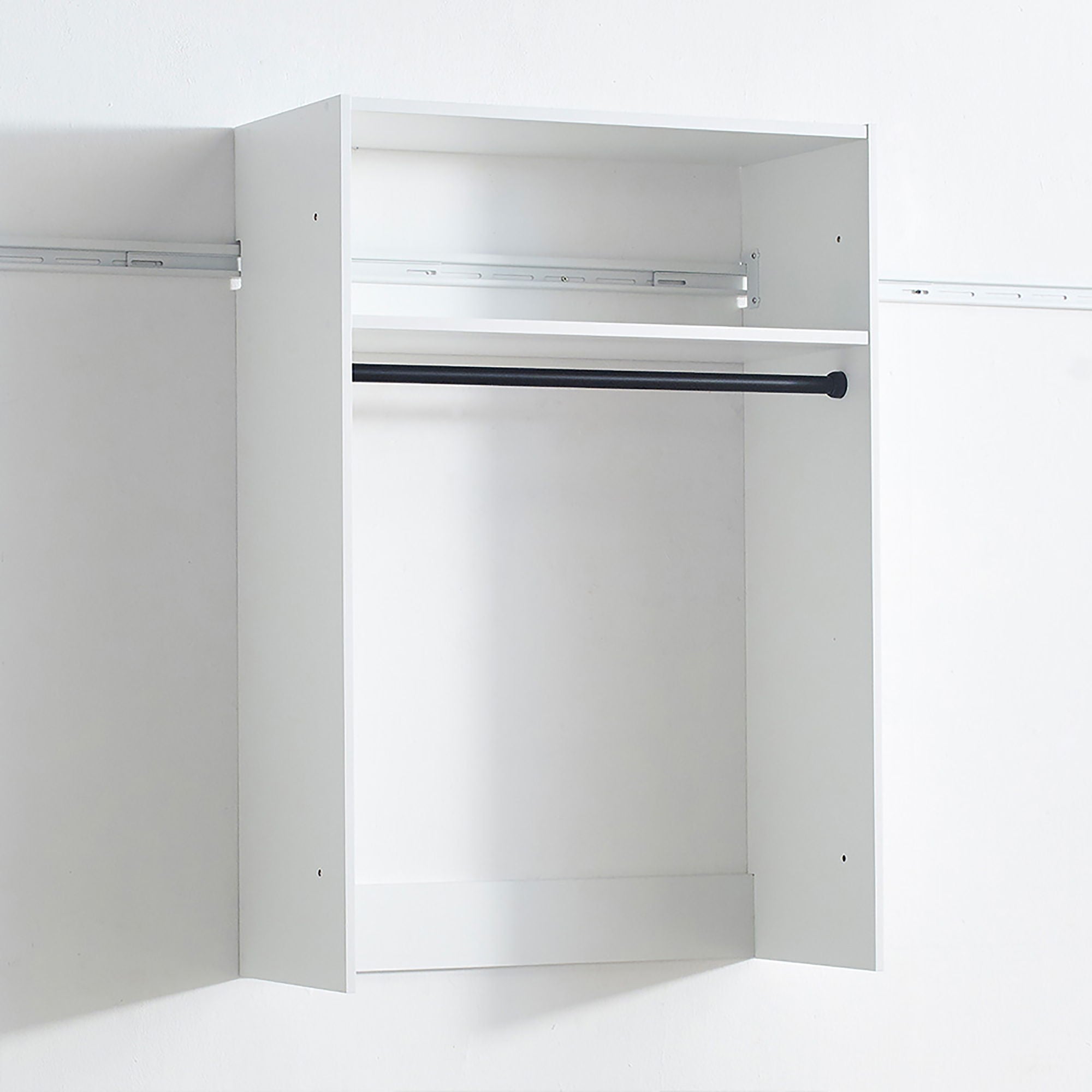 Devi - Wall Mounted Wood Closet System & Modular Design by HouseOfZazla