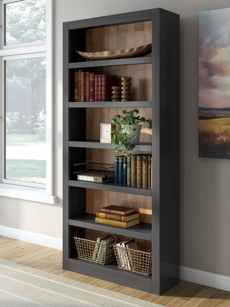 Wildenauer - Bookcase - Brown / Black by Unique Piece Furniture