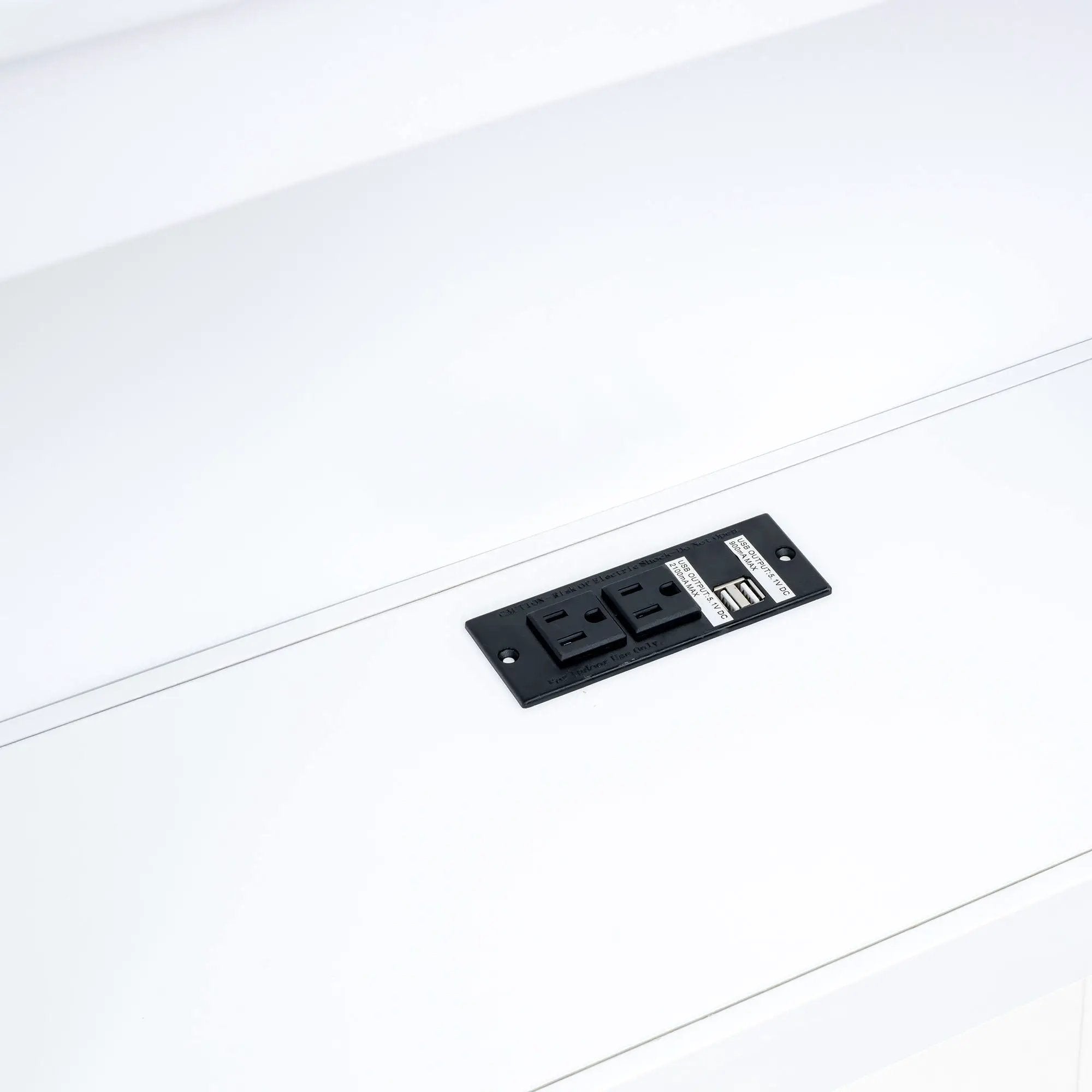 Daybed With 2 Storage Drawers, Storage Cabinets, USB Ports by Unique Piece Furniture