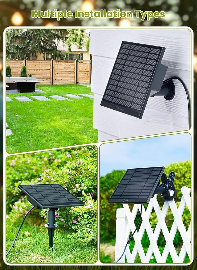 Brightown 58FT Solar String Lights Outdoor with Remote Cable Ties and Hooks, Commercial Grade Patio Lights with 26 LED Shatterproof Bulbs, 3 Light Modes Hanging Light for Backyard Party Decor by GreenHaven Gardens