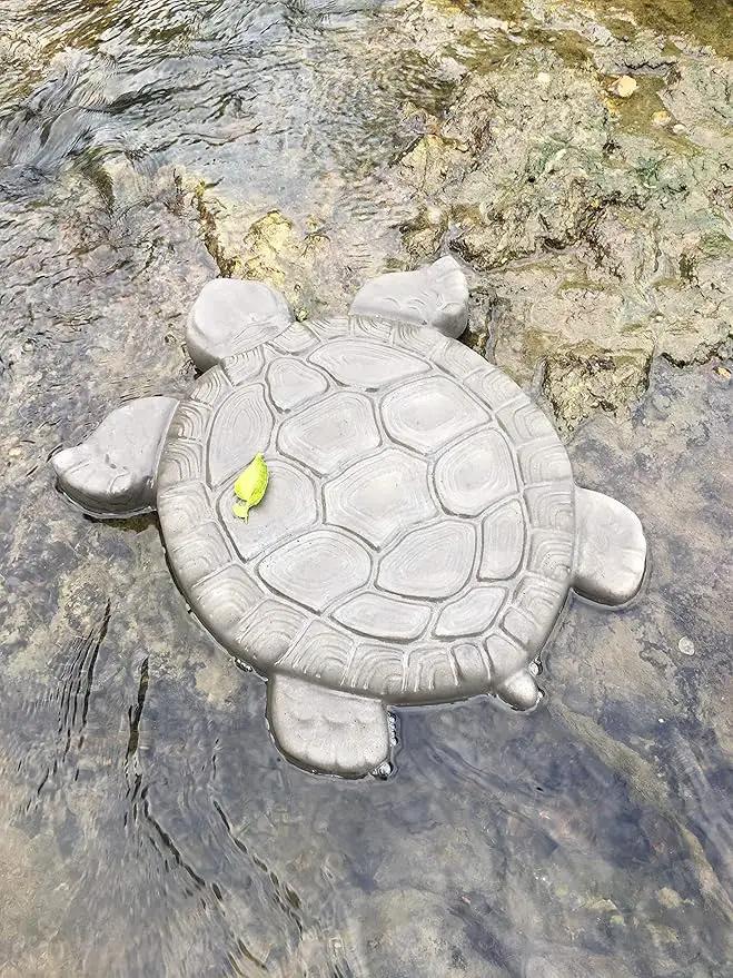 Turtle Shape Stepping Stone Mold, Tortoise Concrete Cement Mould Walk Maker, DIY Personalized Manual Garden Lawn Pathmate Paving Pavement Paver by GreenHaven Gardens