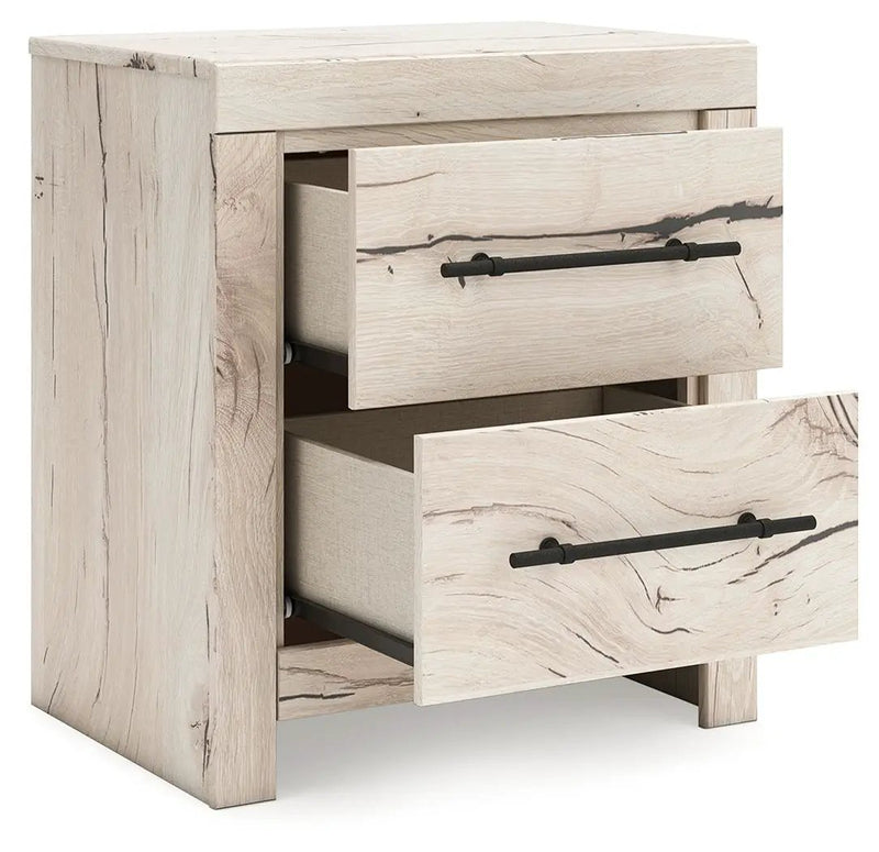 Lawroy - Two Drawer Night Stand - Light Natural by Unique Piece Furniture