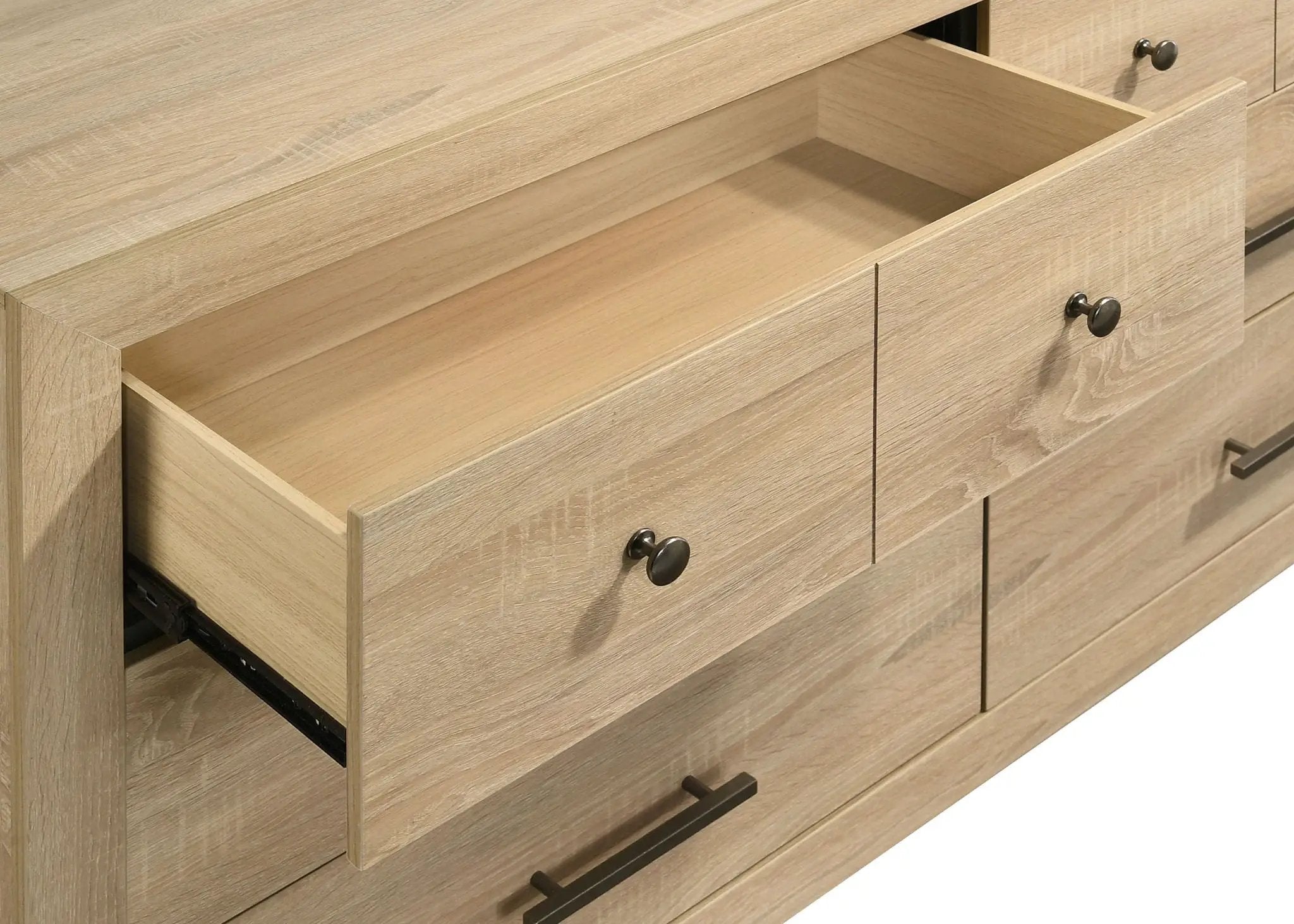 Arielle 6-drawer Bedroom Dresser Cabinet Light Oak by Unique Piece Furniture