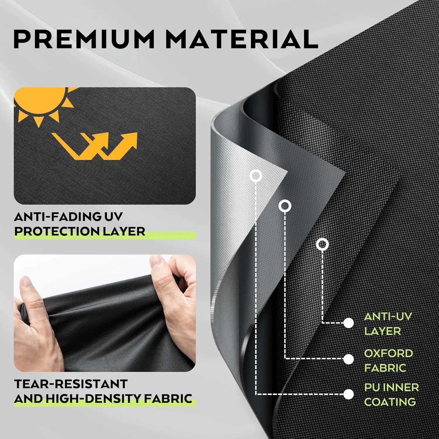 Smoker Cover for Pit Boss PBV3G1 Smoker Grill, Outdoor Grill Cover for Pit Boss Vertical Smoker Grill by GreenHaven Gardens