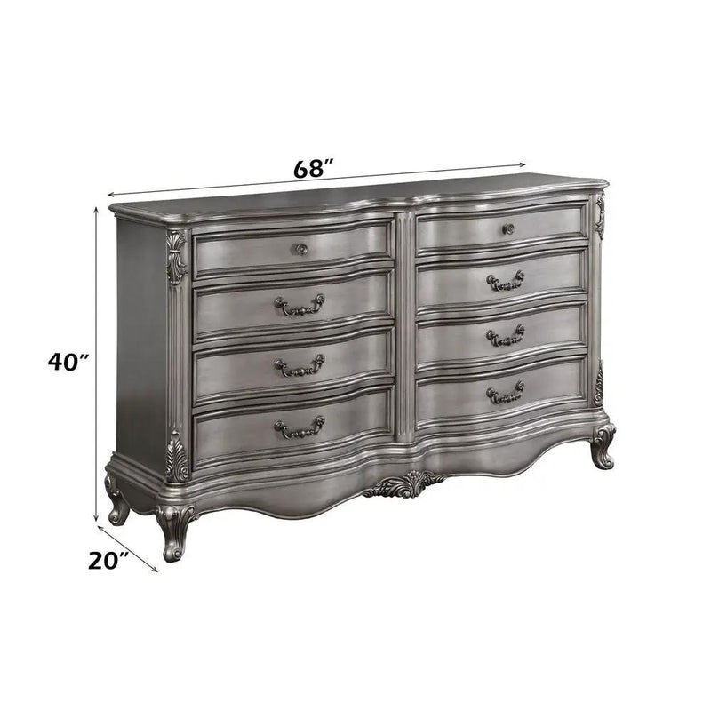 Ariadne - Dresser - Antique Platinum by Unique Piece Furniture