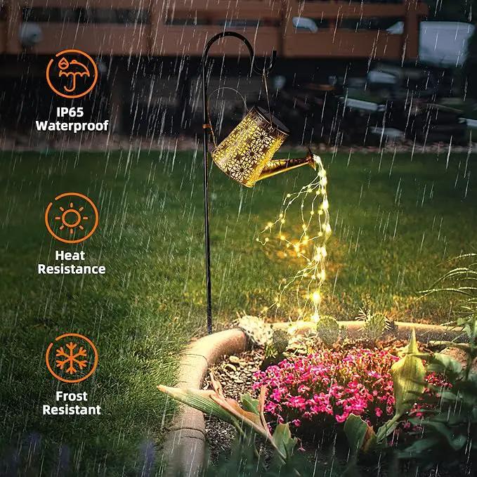 Otdair Solar Watering Can with Lights, Outdoor Garden Decor Waterproof Solar Garden Lights for Outdoor Pathway Yard Lawn Patio Party Decorations Gifts for Mom Grandma Birthday by GreenHaven Gardens