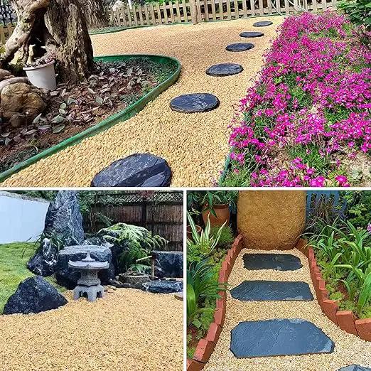 20lbs Peach Pebbles for Plants, 3/8inch Small Rocks for Succulent Cactus Plants, Natural Polished Pebbles, River Rocks for Plants, Vases, Garden by GreenHaven Gardens