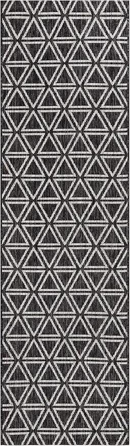 Keen Home Design Outdoor Runner Rug - 2x8 Washable Indoor/Outdoor Rug for Patio, Balcony, Kitchen, Garden, Beach, Deck and Porch. Size: 2'2" x 7'7" by GreenHaven Gardens