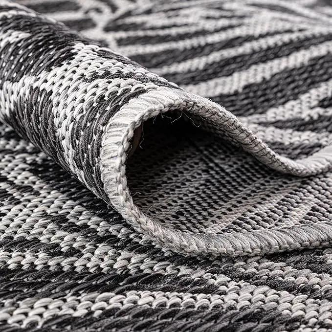 Keen Home Design Terrace Outdoor Throw Rug - 3x5 Washable Indoor/Outdoor Rug for Patio, Kitchen, Balcony, Beach, Garden, Deck and Porch, Size: 3'x5' by GreenHaven Gardens