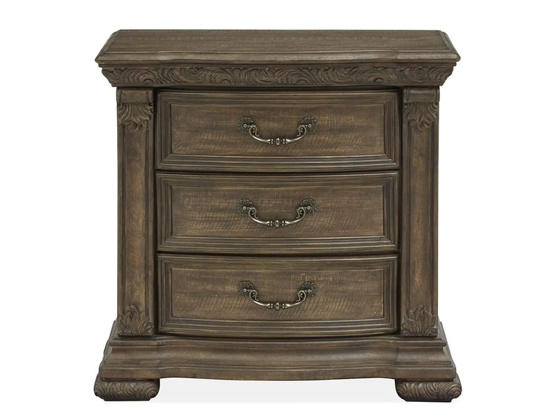 Durango - Drawer Nightstand - Willadeene Brown by Unique Piece Furniture