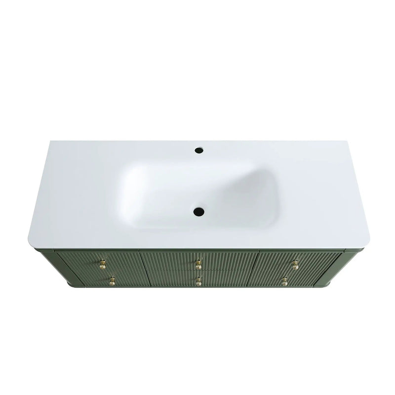 48" Wall Mounted & Floating Single Bathroom Vanity by HouseOfZazla
