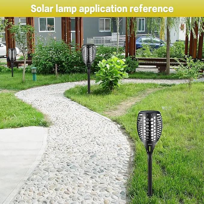 Aityvert Upgraded Solar Torch Lights 43 inches Flickering Dancing Flames Outdoor Waterproof Landscape Lighting Dusk to Dawn Auto On/Off Solar Lights for Yard Garden Patio Pool 1-Pack by GreenHaven Gardens