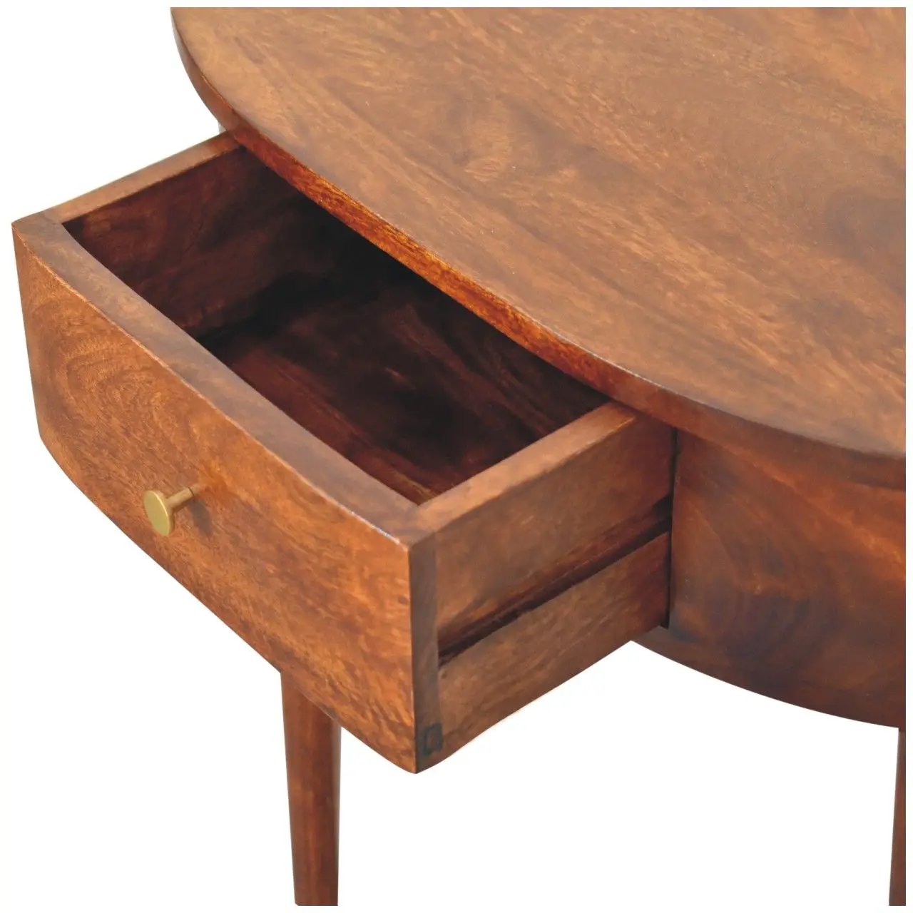 Backless Mounted Console - Brown by HouseOfZazla