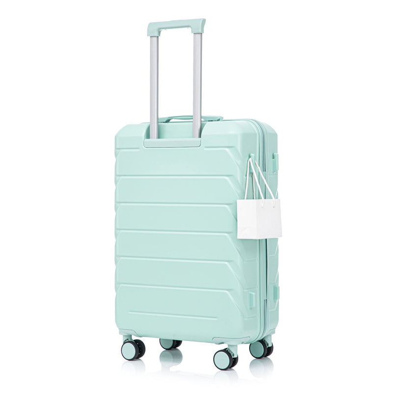 3 Pieces Set 20" / 24" / 28" Spinner Wheel Luggage With Combination Lock by HouseOfZazla