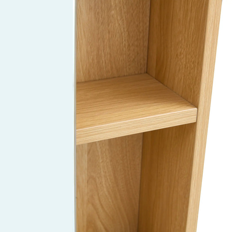 Bathroom Mirror Medicine Cabinet Wall Mounted With Shelves by HouseOfZazla