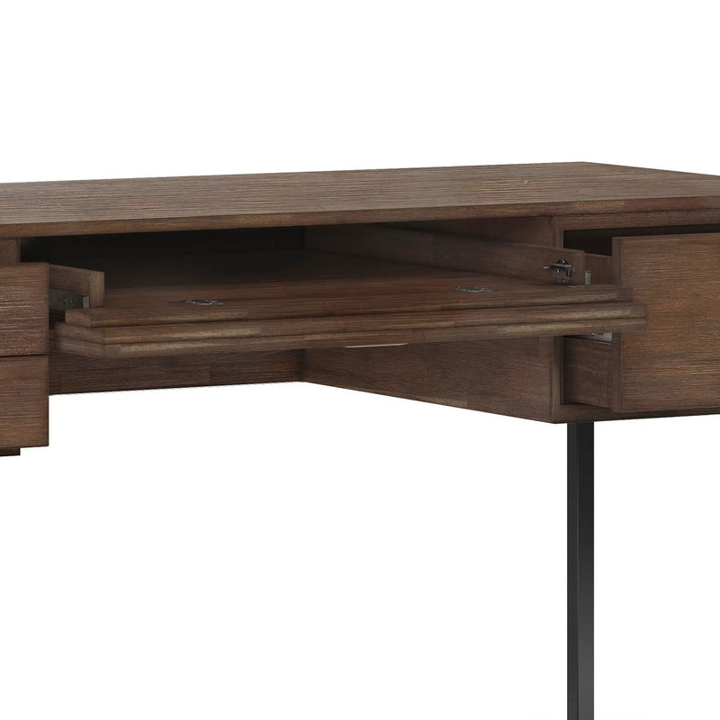 Richmond - Desk - Rustic Natural Aged Brown by Unique Piece Furniture