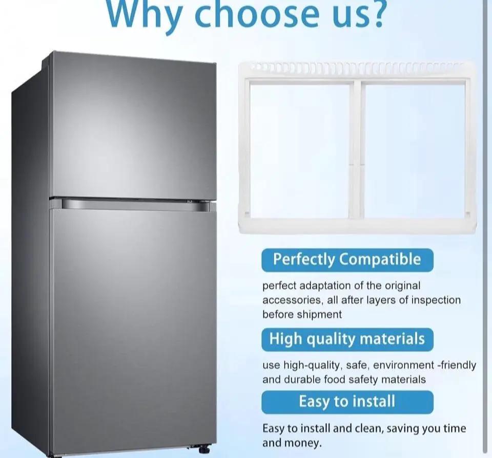 Open Box FBULWSEC 240364787 Refrigerator Crisper Drawer Cover Frame Crisper Pan Cover Compatible with Frigidaire Refrigerator-Replaces 240364714, 2403 by Selzalot