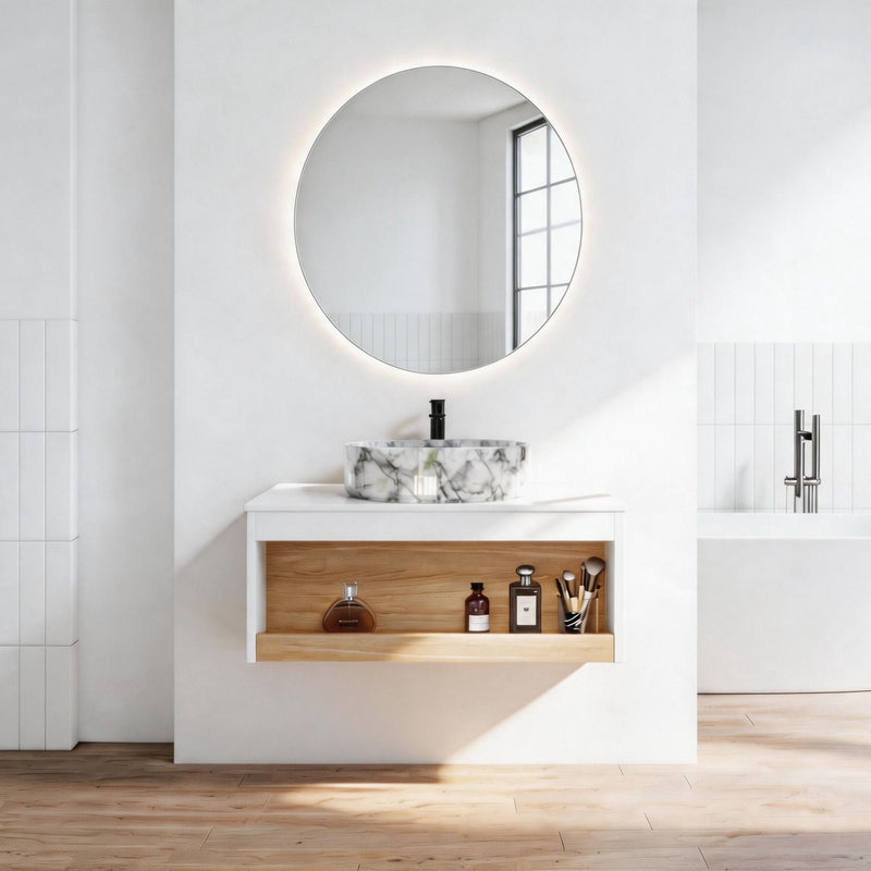 Floating Bathroom Vanity With Vessel Sink by Unique Piece Furniture