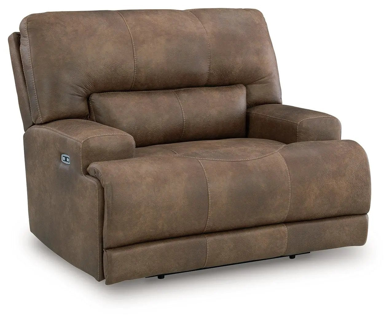 Beckley Place - Power Recliner With Adjustable Headrest - Earth by Unique Piece Furniture