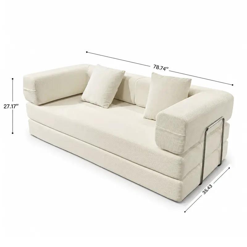 Double Sofa Bed - Multifunctional Compression Sofa by HouseOfZazla