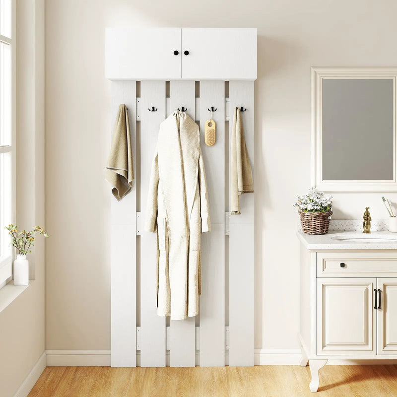 Entryway Wall Coat Rack Wall Mounted Coat Clothes Rack by DirectDeals