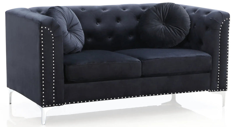 Stylish Sloped Arm Loveseat by HouseOfZazla