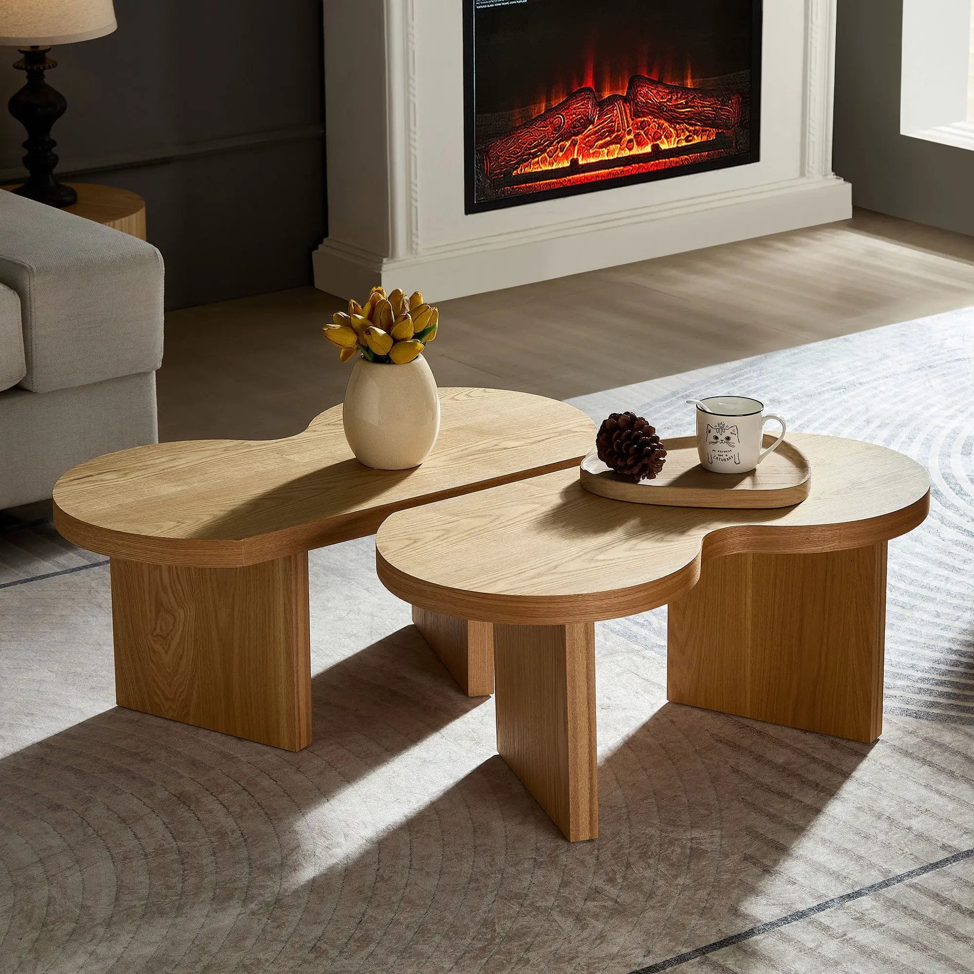 Modern Butterfly MDF Coffee Table by HouseOfZazla
