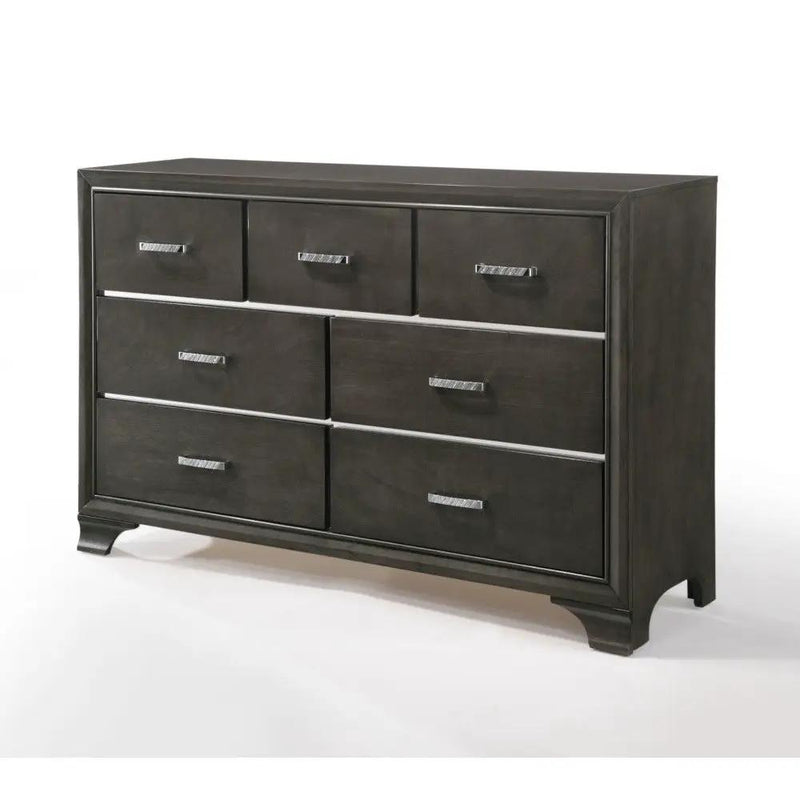 Carine II - Dresser - Gray by Unique Piece Furniture