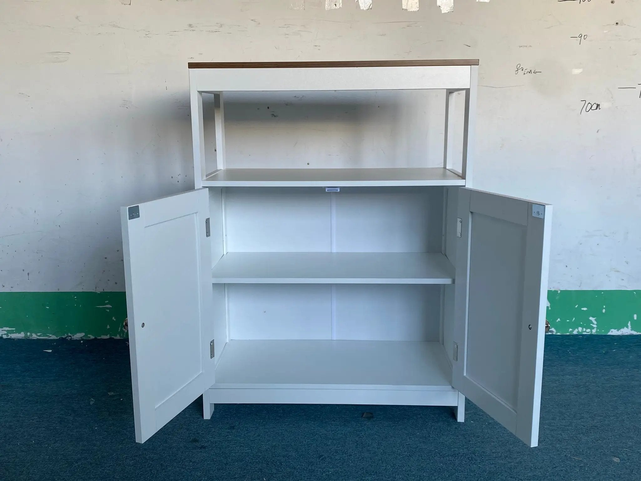 Modern Storage Cabinet with Double Doors by HouseOfZazla