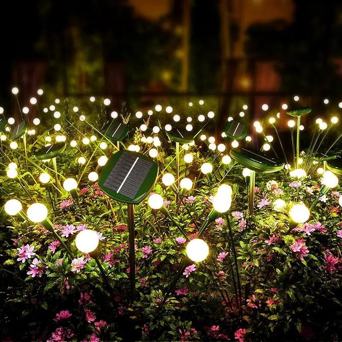 AOSEA Solar Outdoor Waterproof Pathway Lights - Fairy Lights Sway by Wind for Outside, Firefly Lights for Patio, Garden, Yard, Walkway, Sidewalk by GreenHaven Gardens