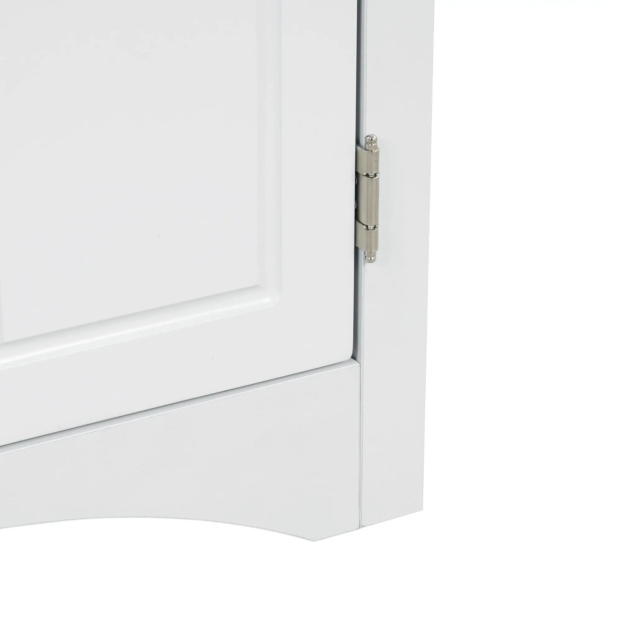 Triangle Bathroom Storage Cabinet With Adjustable Shelves, Freestanding Floor Cabinet For Home Kitchen by HouseOfZazla