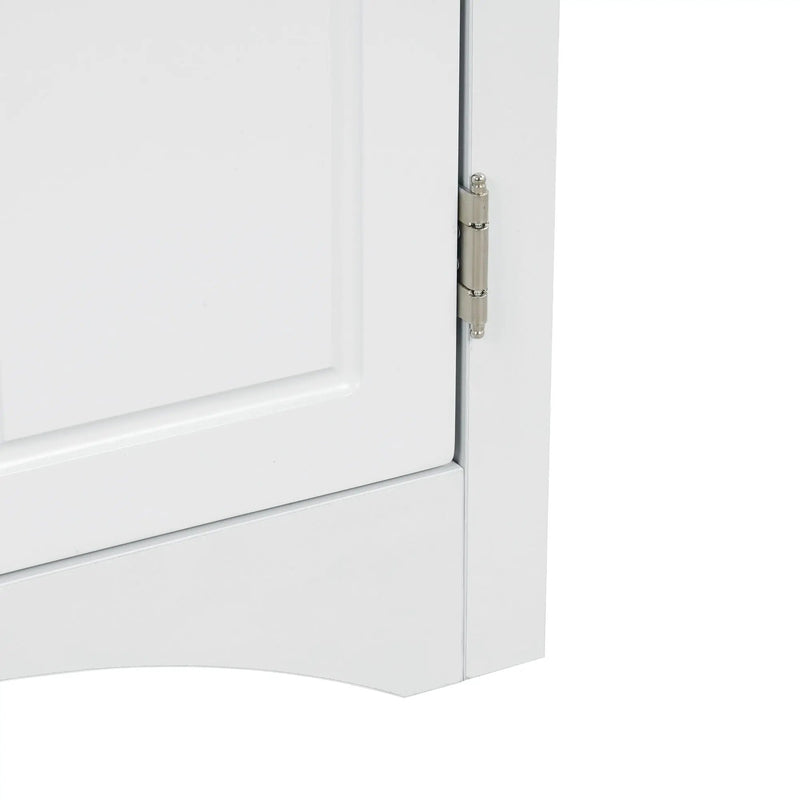 Triangle Bathroom Storage Cabinet With Adjustable Shelves, Freestanding Floor Cabinet For Home Kitchen by HouseOfZazla