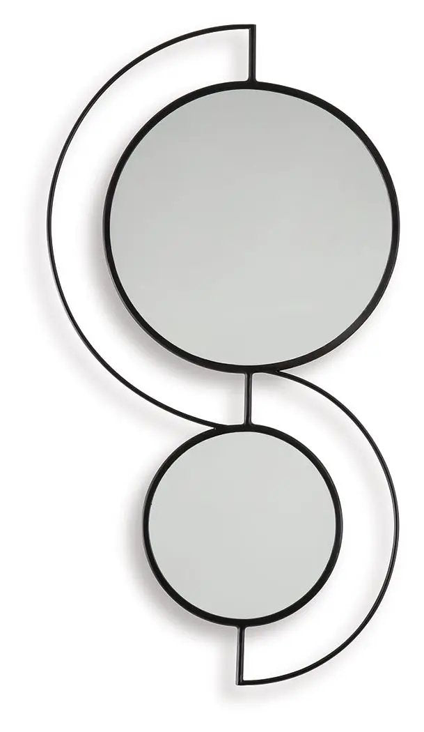 Shayham - Accent Mirror - Black by Unique Piece Furniture