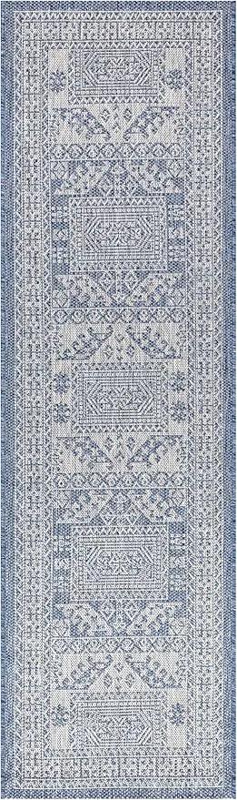 Keen Home Design Terrace Outdoor Runner Rug - 2x6 Washable Indoor/Outdoor Rug for Patio, Kitchen, Balcony, Beach, Garden, Deck and Porch, Size: 2'2"x5'7" by GreenHaven Gardens