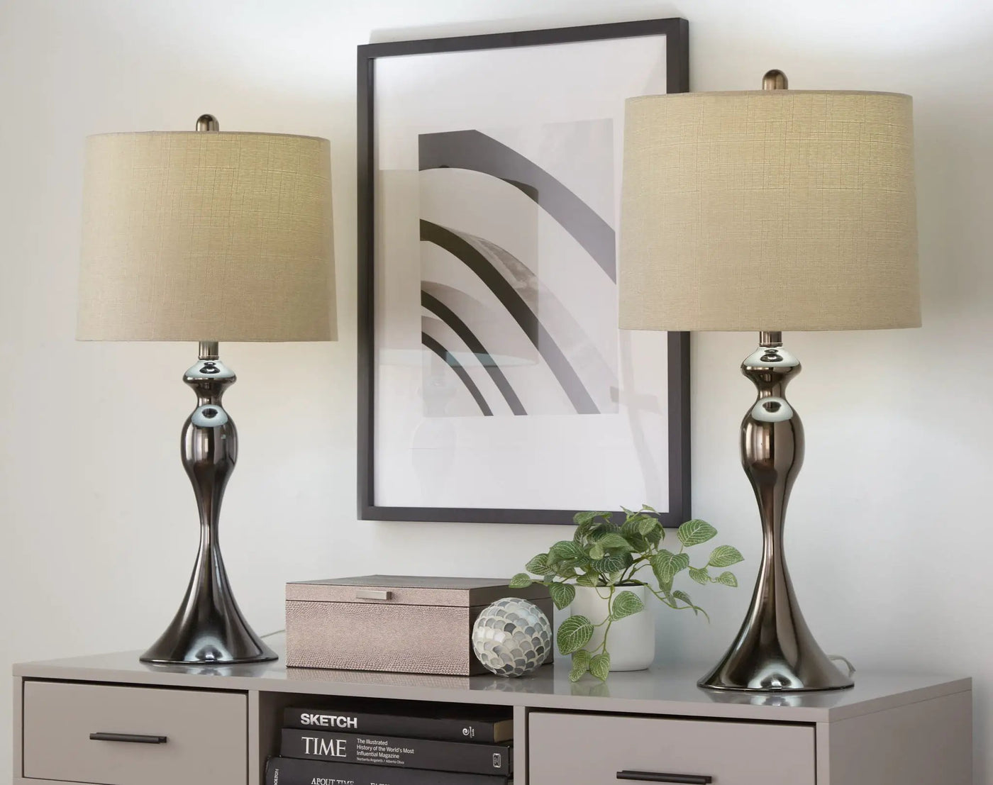 Ashland - Contemporary Table Lamp (Set of 2) by HouseOfZazla