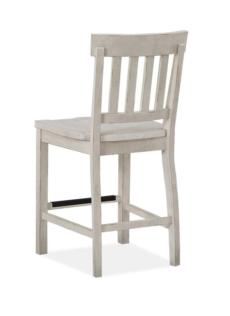 Bronwyn - Counter Chair (Set of 2) - Alabaster by Unique Piece Furniture